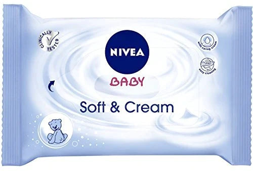 Nivea Baby Wipes Soft & Cream 63 pcs