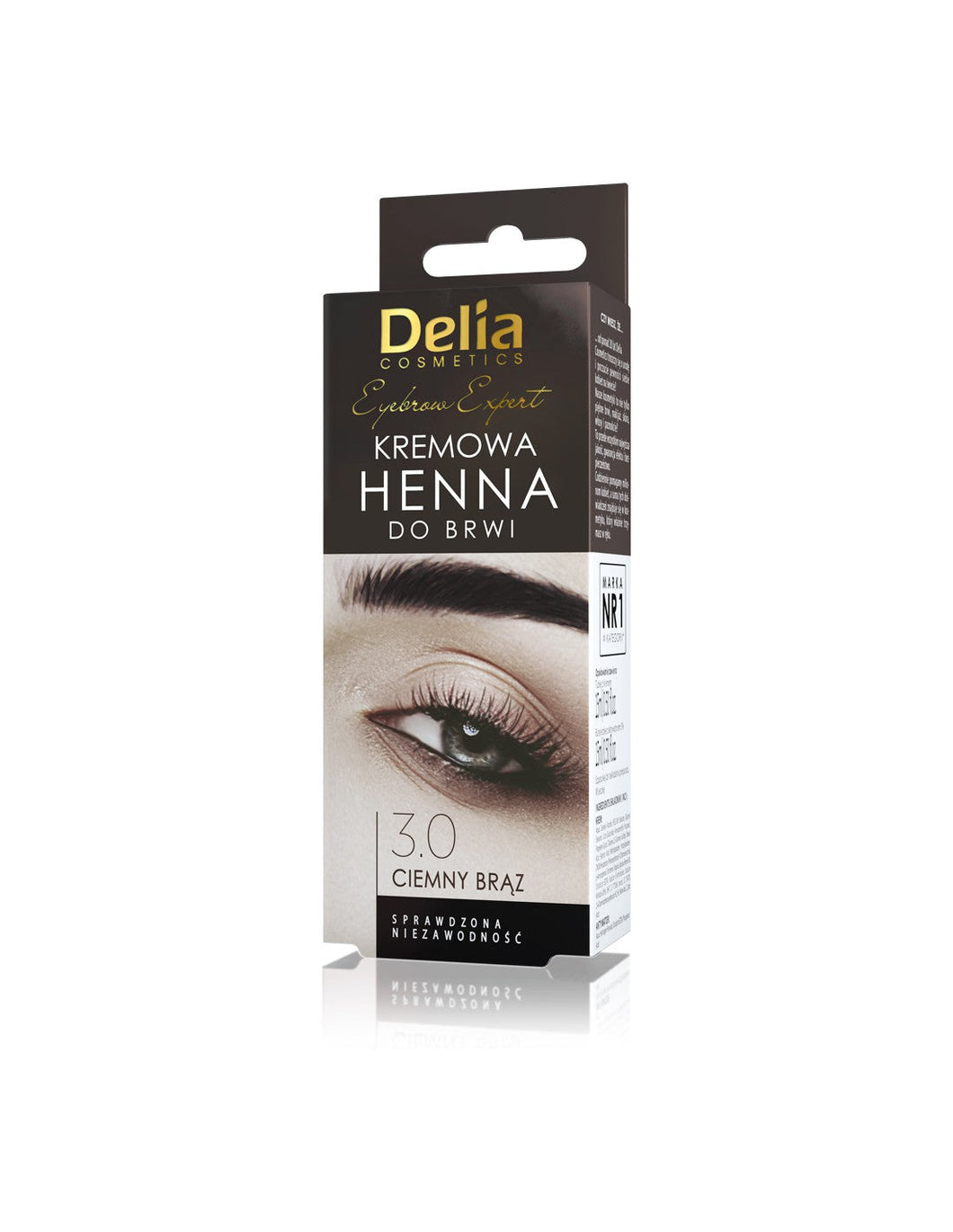 Delia Cream Henna for Eyebrows 3.0 Dark Brown  15ml