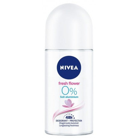Nivea Fresh Flower48H Deodorant Protection Roll-On for Women 50ml