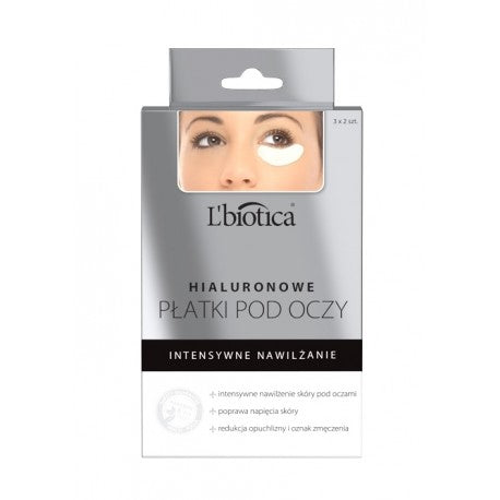 L'Biotica Hyaluronic Acid Under Eye Patches Intense Hydration 3x2 pieces