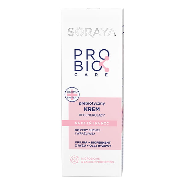 Soraya ProBio Care Prebiotic Regenerating Cream for Sensitive and Dry Skin Type Day/Night 50ml