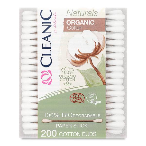 Cleanic Naturals Organic Cotton Buds 100% Bio Degradable 200ct