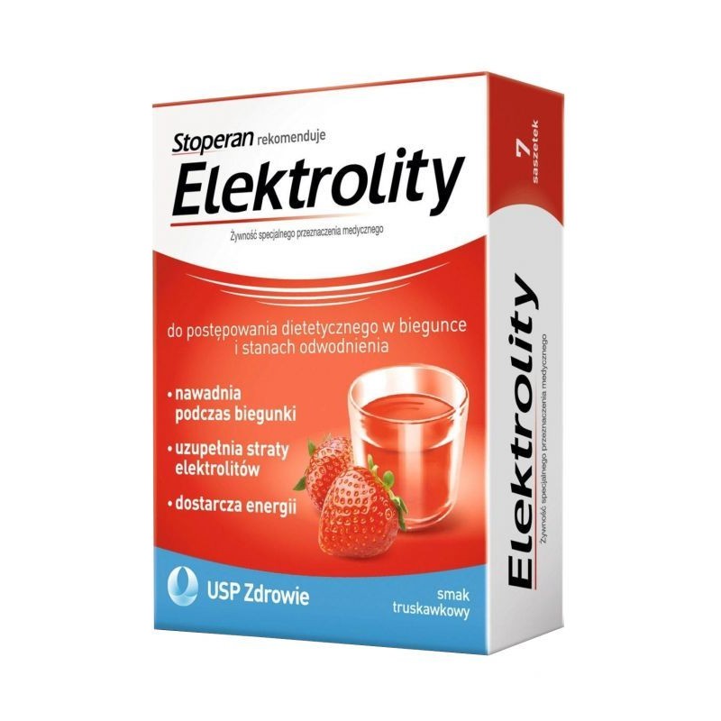 Stoperan Electrolytes Strawberry Flavor 7 sachets