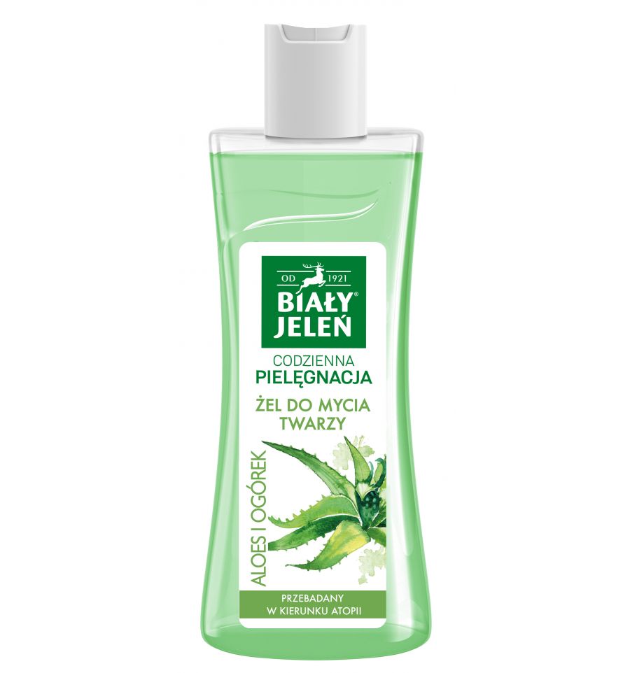 Bialy Jelen Face Wash Gel with Aloe and Cucumber Extracts 265ml