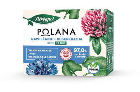 Herbapol Polana Night Cream Moisturizing Regenerating 50ml