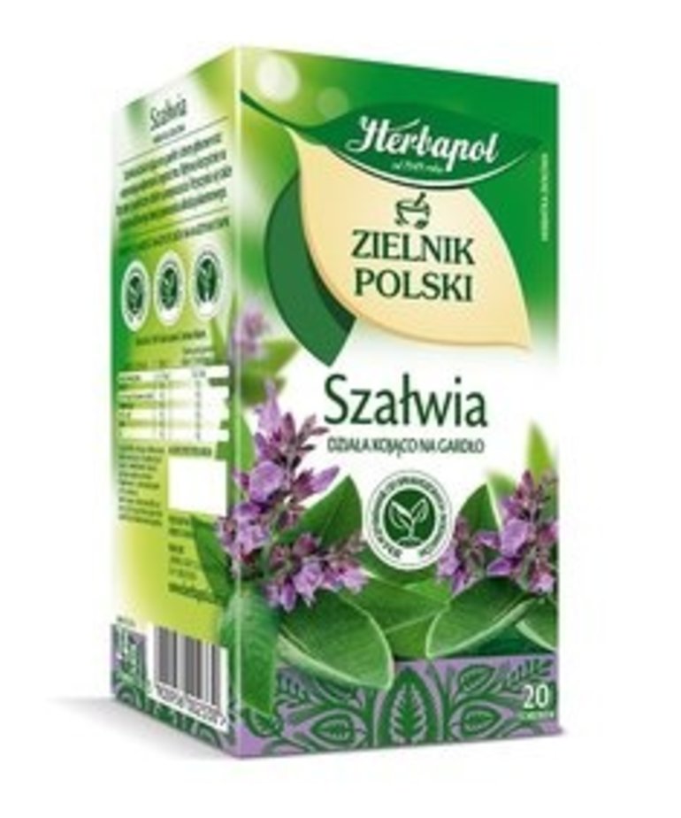 Herbapol Polish Herbarium Sage Herbal Tea 20 bags