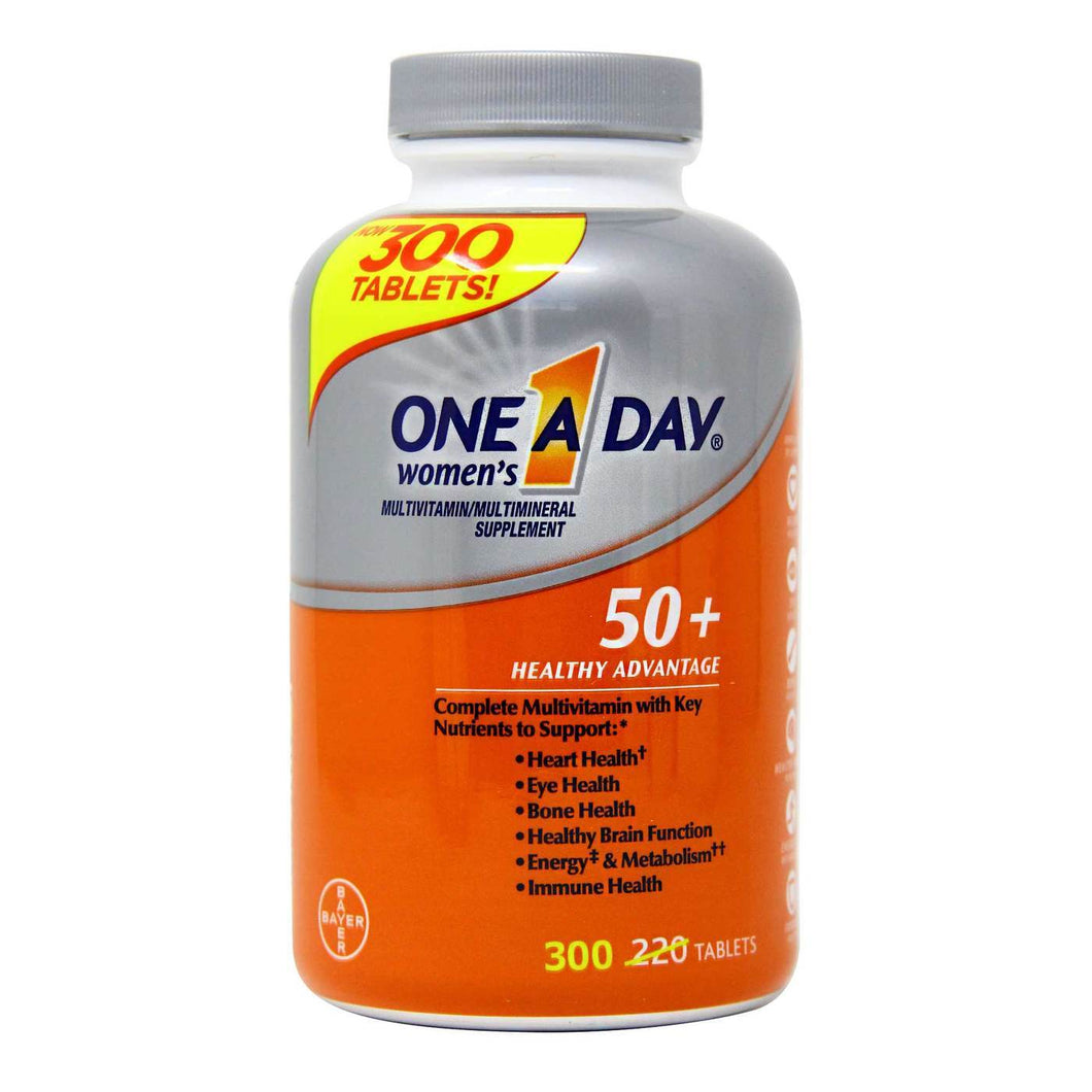 Bayer One-A-Day  Women's 50+ Multivitamin/Multimineral Supplement 300 tablets