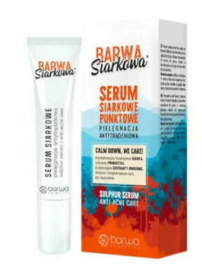Barwa Sulphur Face Neck Point Serum Anti-care Antibacterial 15ml