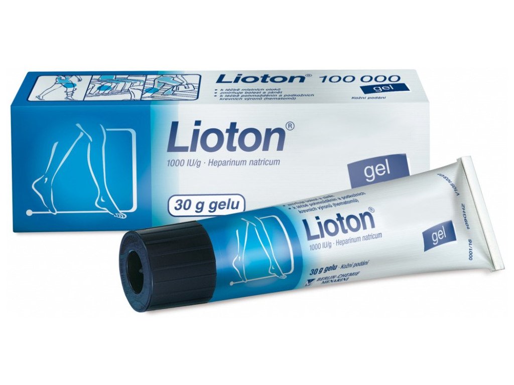 Lioton 1000 GEL 30 G Varicose Vein Bruises Scar