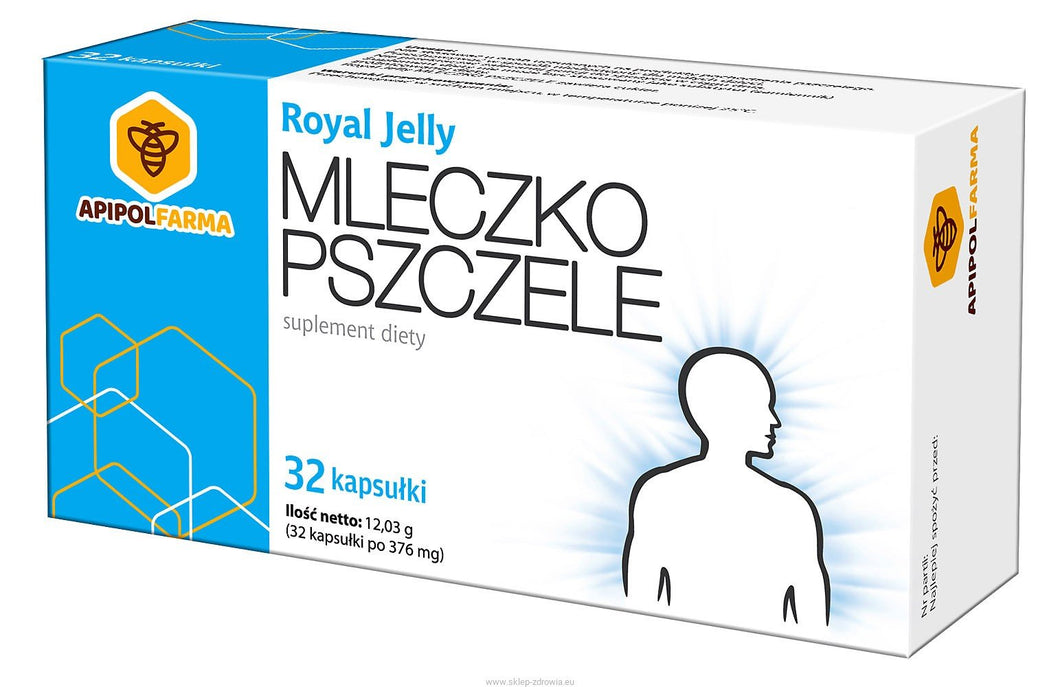 MLECZKO PSZCZELE Royal Jelly 32 kapsulki Farmina