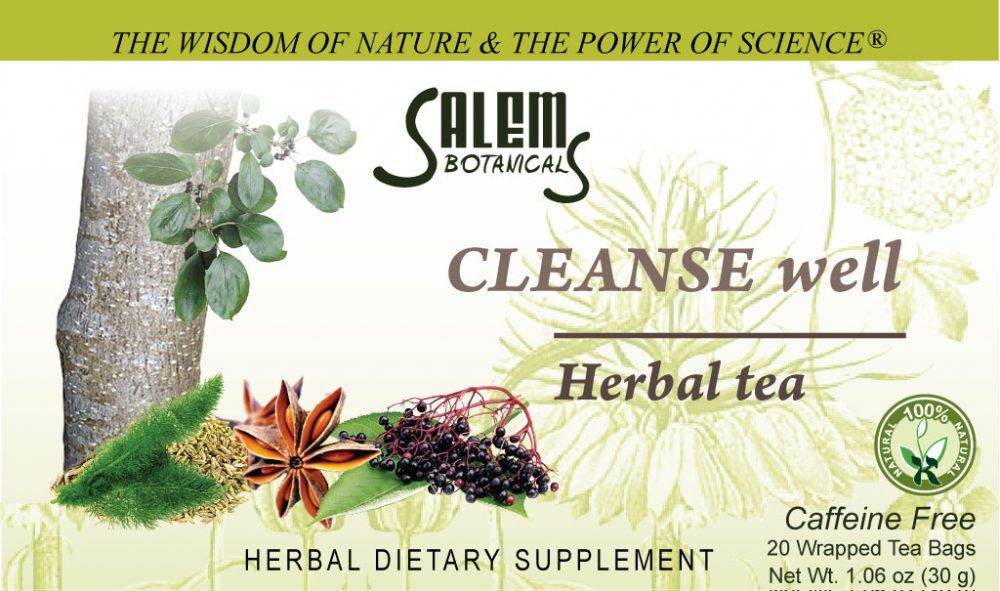 Salem Botanicals Cleanse Well Herbal Tea 20 bags