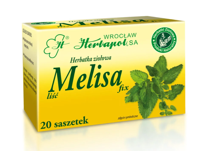 Herbapol Lemon Balm Fix Tea 20 sachets
