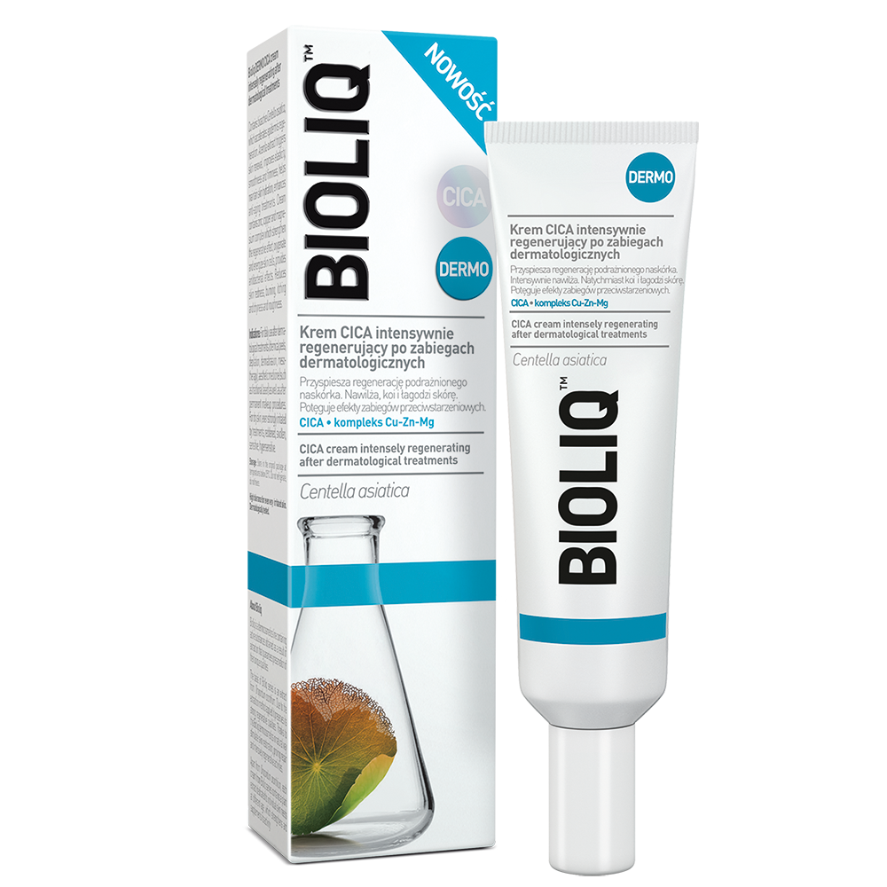 Bioliq Dermo CICA  Intensively Regenerating Cream Used After Dermatological Treatments 30ml