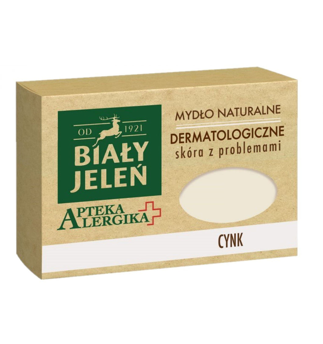 Bialy Jelen Apteka Alergika Dermatological Soap with Zinc 125g