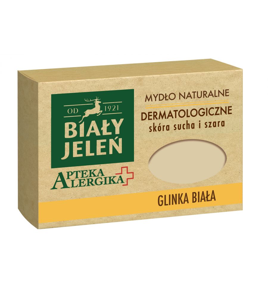 Bialy Jelen Dermatological Soap with White Clay 125g