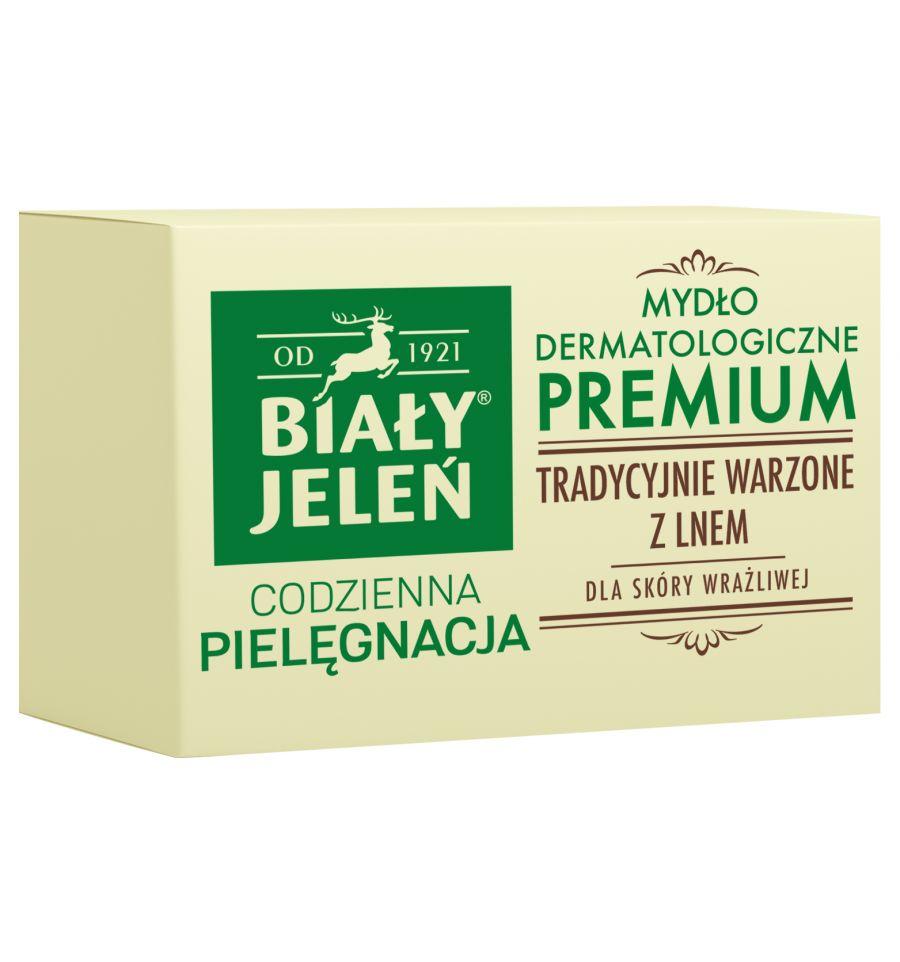 Bialy Jelen Bermatological Premium Hypoallergenic Soap with Linseed 100g