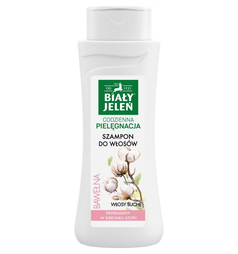 Bialy Jelen Hypoallergenic Shampoo for Dry Hair with Cotton Extract 300ml