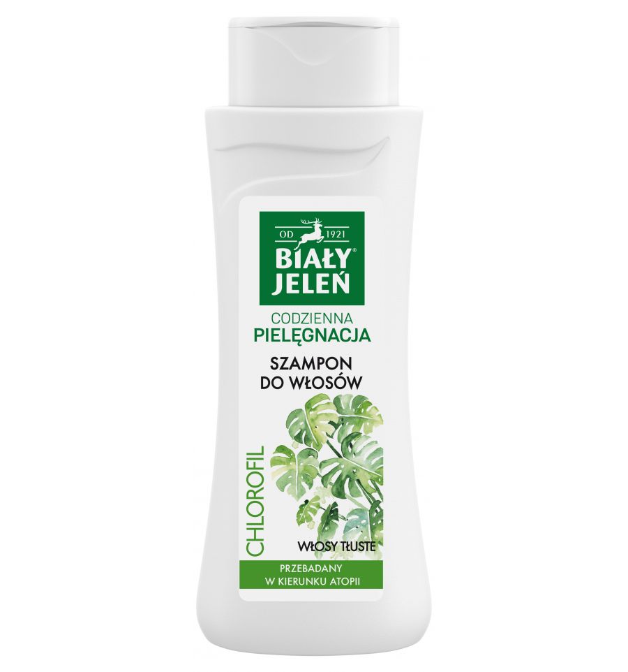 Bialy Jelen Hypoallergenic Shampoo for Oily Hair with Chlorophyll 300ml