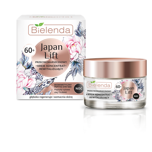 Bielenda Japan Lift 60+ Anti-Wrinkle Revitalizing Night Cream 50ml