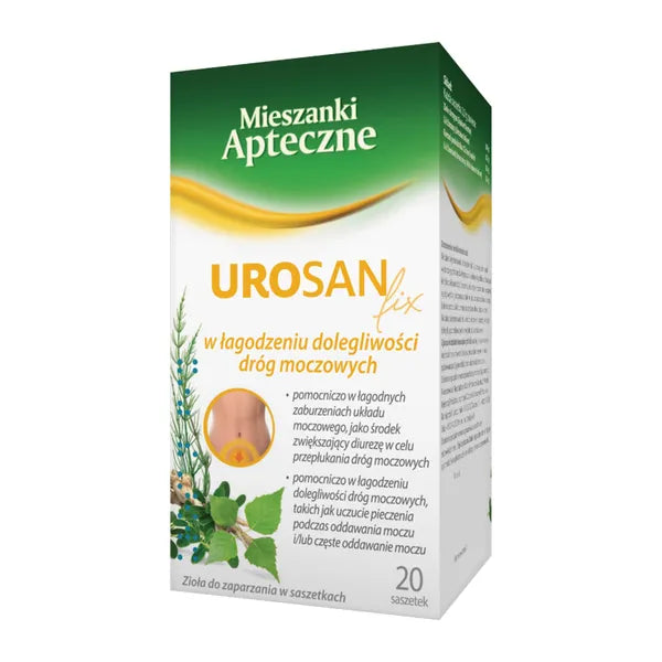 UROSAN herbs fix x 20 bags, kidney stone treatment, renal sand, bladder inflammation