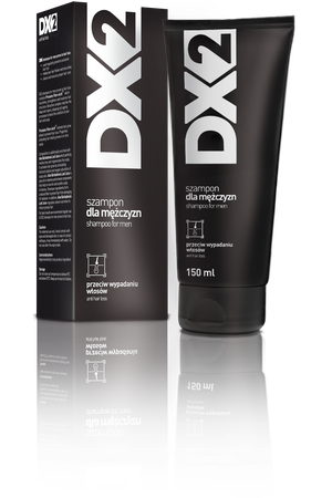 DX2 Anti Hair-Loss Shampoo for Men -Prevents Excessive Hair Loss, Restores Follicles, and Reinvigorates Shrunken Hair with Pronalen Fibro Actif -150ml