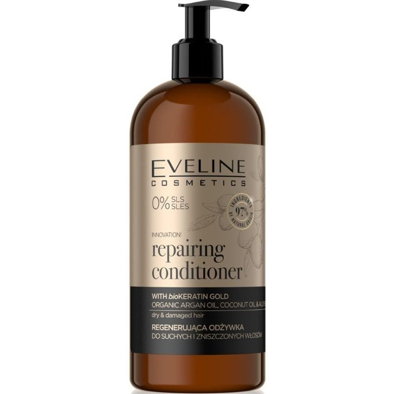 Eveline Organic Gold Repairing Hair Conditioner for Dry & Damaged Hair 500ml