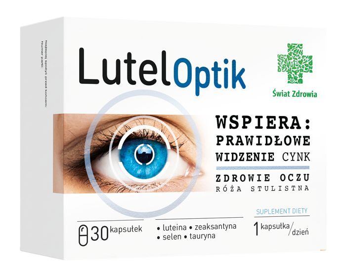 LutelOptik Healthy Eyes Support Swiat Zdrowia 30 capsules