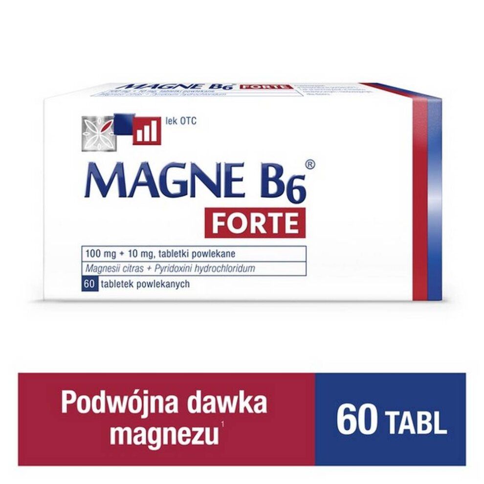 Magne B6 Forte 100 MG Magnesium 60 Tablets