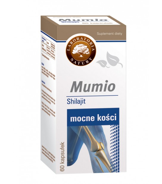 Mumio Shilajt Strong Bones MOCNE KOSCI 60 capsules LABORATORY OF NATURE