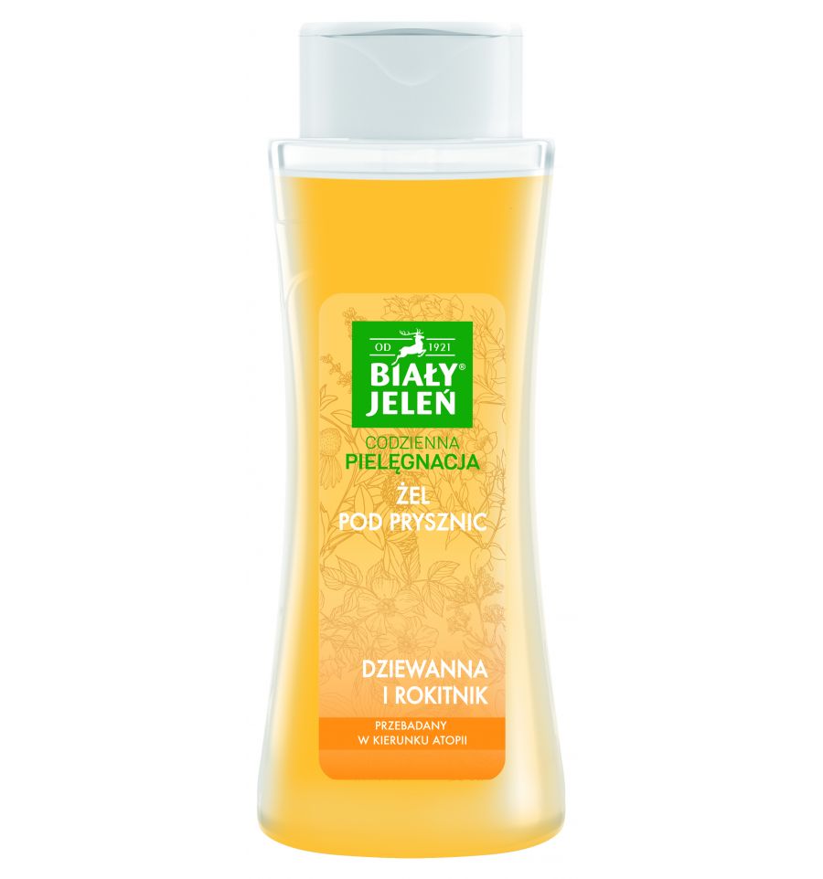Bialy Jelen Shower Gel with Mullein and Sea Buckthorn 250ml