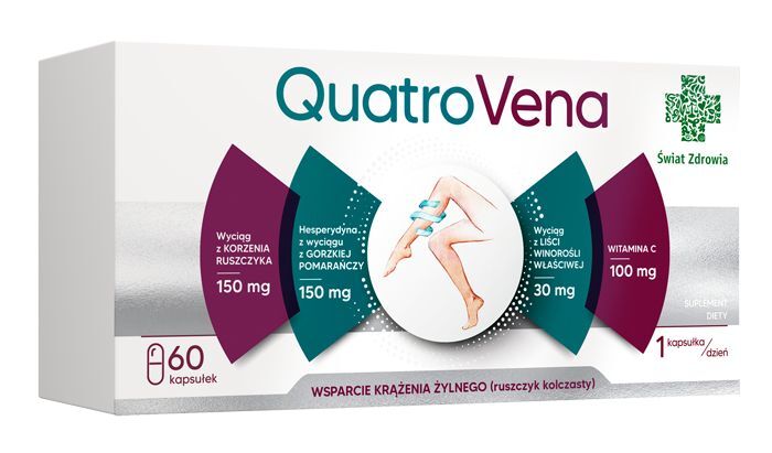 Swiat Zdrowia QuatroVena 60 capsules