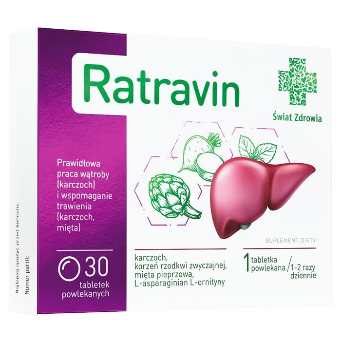 Swiat Zdrowia Ratravin 30 tablets