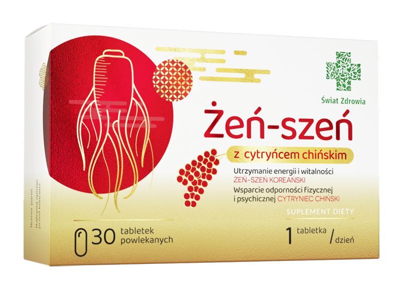 Zen-Szen Swiat Zdrowia Ginseng 30 tablets
